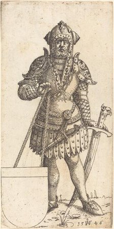 Ludwig II, King of Hungary, 1546. Creator: Augustin Hirschvogel.