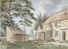 Overshot mill near Greenford, Middlesex, 1797. Artist: George Shepherd