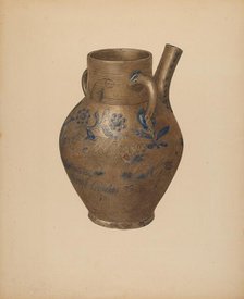 Water Jug, c. 1940. Creator: Giacinto Capelli.