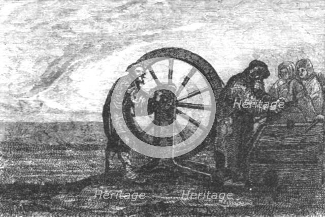 'Russian Knife-Grinder in Esthonia; The Baltic Provinces of Russia',1875. Creator: Unknown.