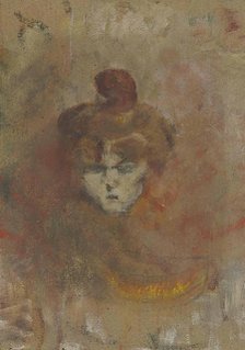 Madame Misia Natanson , 1898. Creator: Toulouse-Lautrec, Henri, de (1864-1901).