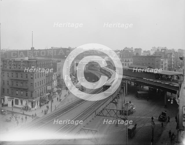 Chatham Square, New York City, N.Y., ca 1900. Creator: Unknown.