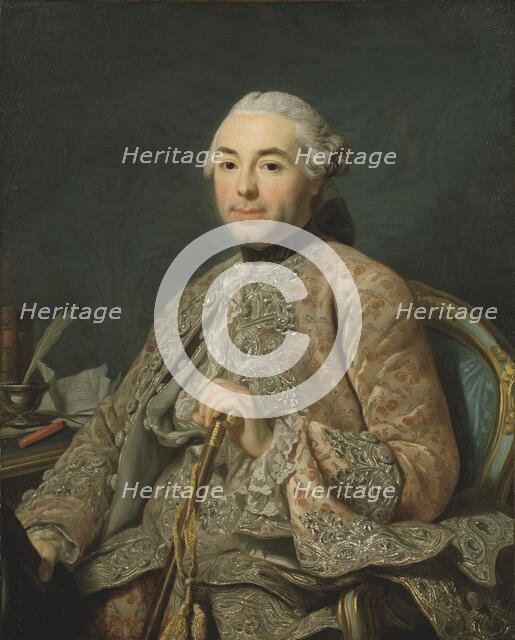 Baron de Neubourg-Cromière, mid-late 18th century. Creator: Alexander Roslin.