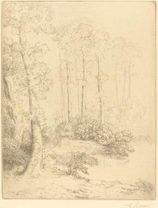 Edge of the Water (Au bord de l'eau). Creator: Alphonse Legros.