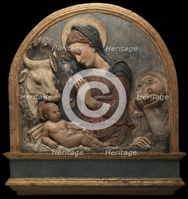 The Nativity, c. 1465. Creator: Circle of Donatello.