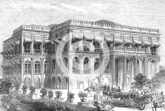 Visit of the Prince of Wales to Sans Souci, Bombay...1876. Creator: Unknown.