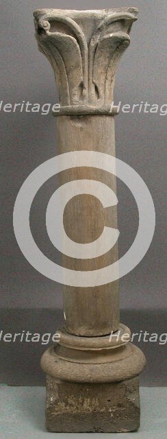 Column, French, 12th-13th century. Creator: Unknown.