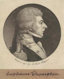 James Thompson, 1801. Creator: Charles Balthazar Julien Févret de Saint-Mémin.