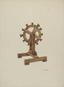 Altar Chimes on Wheel, 1941. Creator: Cornelius Christoffels.