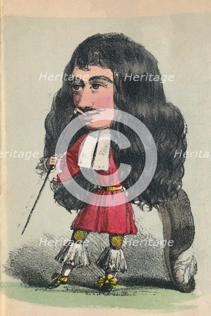 'Charles II', 1856. Artist: Alfred Crowquill.