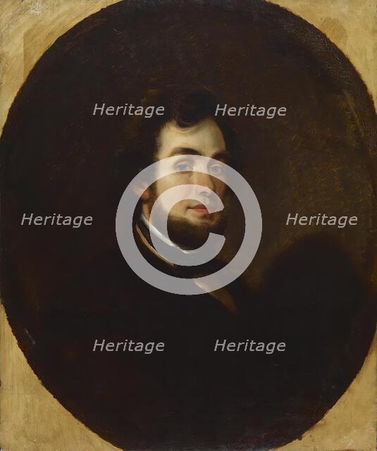 Self-Portrait, c1850. Creator: Alfred Jacob Miller.