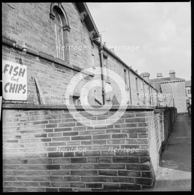 Titus Street, Saltaire, Shipley, Bradford, West Yorkshire, 1966-1974. Creator: Eileen Deste.