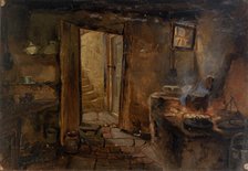 Interior of a Kitchen, n.d. Creator: Eliphalet Frazer Andrews.
