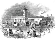 Norwich Station, 1845. Creator: Unknown.