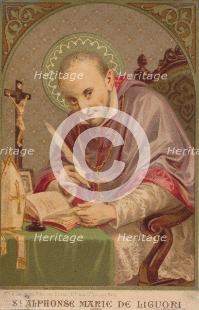 Alphonsus Maria de Liguori (1696-1787), c.1910s. Artist: Unknown