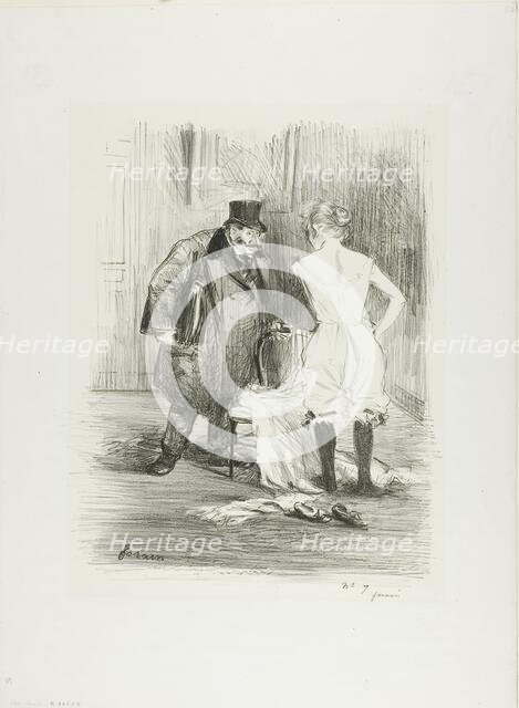 A Seizure, c. 1891. Creator: Jean Louis Forain.