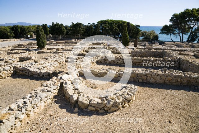 A salting factory in the Greek city of Emporion, Empuries, Spain, 2007. Artist: Samuel Magal