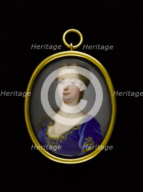 Portrait of a young woman, between 1725 and 1750. Creator: English School.