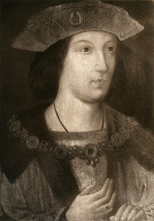 'Prince Arthur, Eldest Son of Henry VII', c1502, (1902). Artist: Unknown