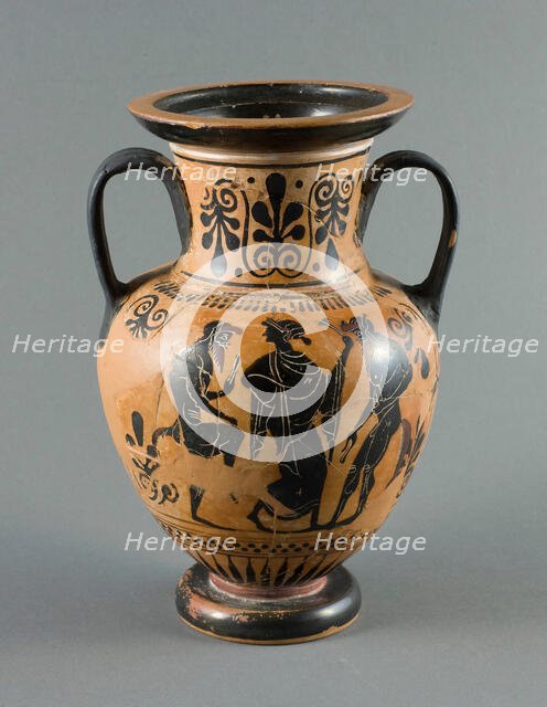 Amphora (Storage Jar), 490-480 BCE. Creator: Michigan Painter.