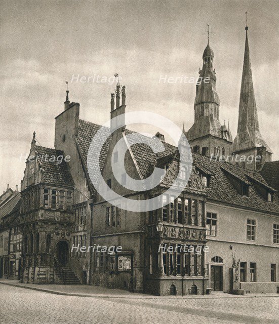 'Lemgo (Lippe) - Rathaus', 1931. Artist: Kurt Hielscher.
