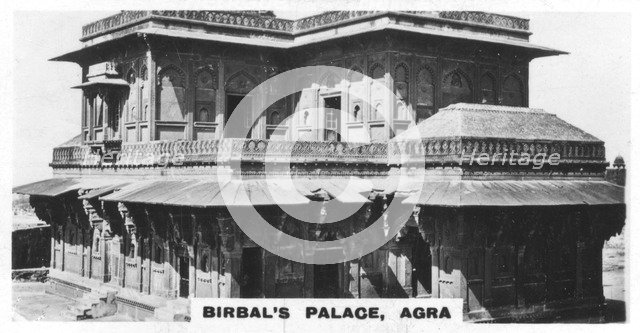 Birbal's Palace, Fatehpur Sikri, Agra, India, c1925. Artist: Unknown