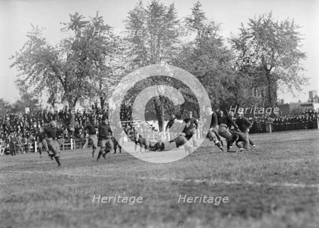 Football - Georgetown-Carlisle Game; Glenn Warner, 1912. Creator: Harris & Ewing.