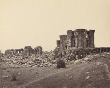 Ruins of Martand from Southeast, c. 1870. Creator: Samuel Bourne.