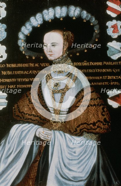 'Margareta Eriksdotter Vasa', (detail), 16th century. Artist: Master Hillebrandt