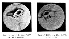 Our Near Neighbour, Mars: Fig.2: drawing of "The Lake of the Sun," made with the 36" Refractor, 1895 Creator: Carl Hentschel.