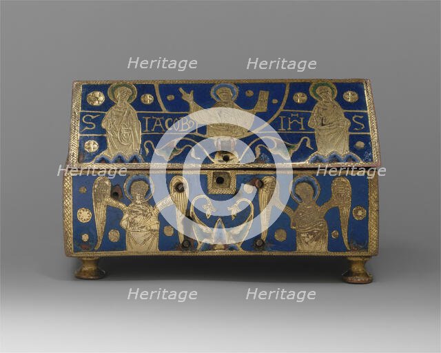 Reliquary, French, ca. 1200-1220. Creator: Unknown.