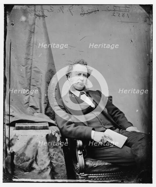 John W. Forney, between 1860 and 1875. Creator: Unknown.