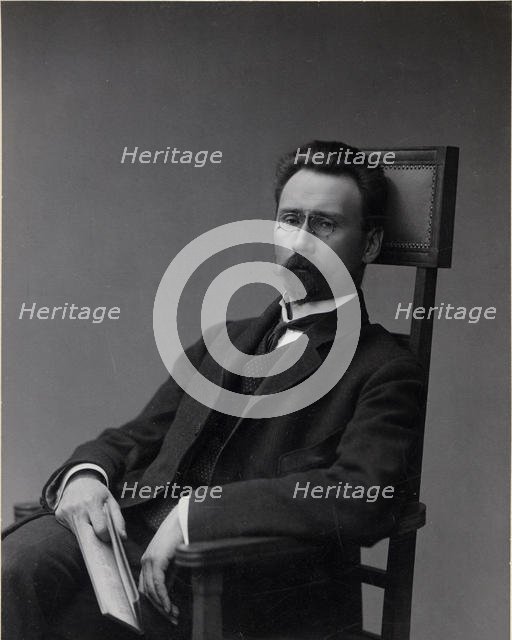 Portrait of Alexey Alexandrovich Bakhrushin (1865-1929), 1900s. Artist: Anonymous  