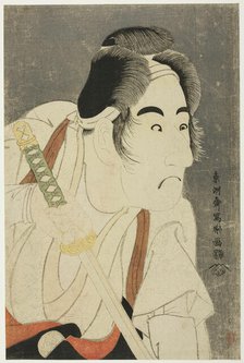 The actor Bando Mitsugoro II as Ishii Genzo, 1794. Creator: Tôshûsai Sharaku.