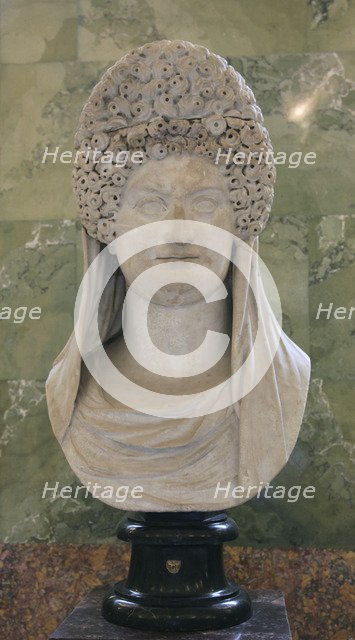 Portrait of Domitia Longina, wife of the Roman Emperor Domitian, first half of 2nd century. Artist: Unknown