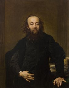 Portrait of Leonard Serafinski, 1870. Creator: Jan Matejko.