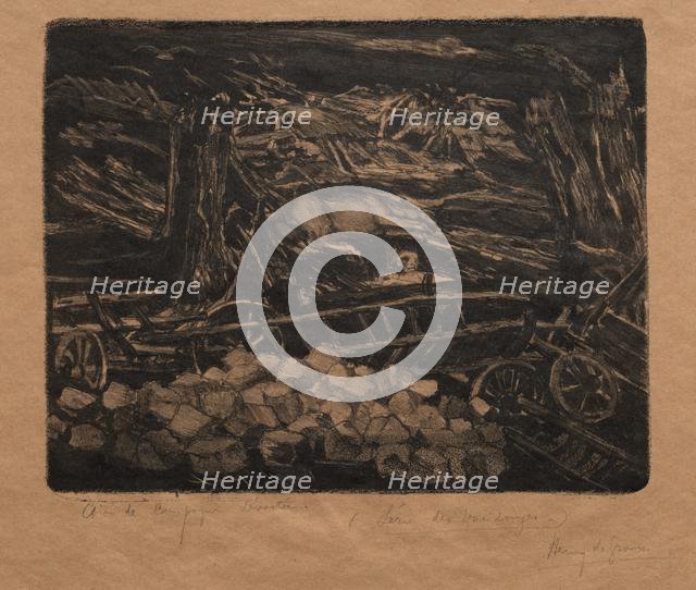 The Vintages!: Place of Devestation, 1894. Creator: Henri de Groux (Belgian, 1867-1930).