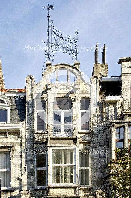 24 Avenue Eugene Demolder, Brussels, Belgium, (1908), c2014-2017. Artist: Alan John Ainsworth.