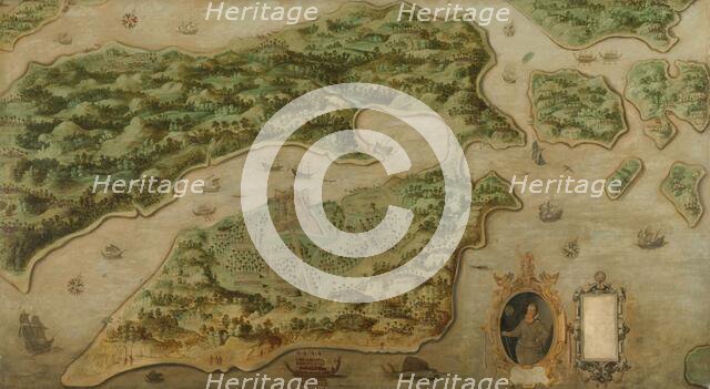 View of Ambon, c.1617. Creator: Anon.