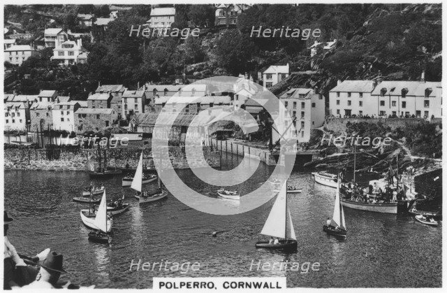 Polperro, Cornwall, 1936. Artist: Unknown