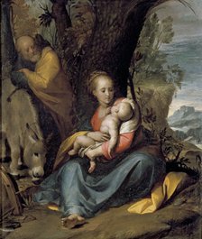 The Rest on the Flight into Egypt, c1598-1600. Artist: Giovanni Battista Crespi.