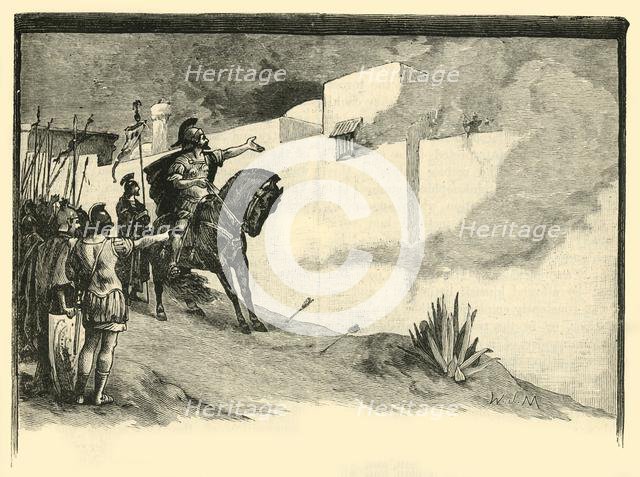 'Brutus Before Xanthus', 1890.   Creator: Unknown.