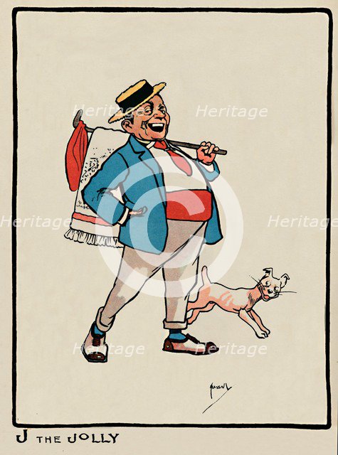 'J the Jolly', 1903. Artist: John Hassall.