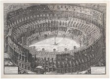 Veduta dell'Anfiteatro Flavio detto il Colosseo, 1776. Creator: Piranesi, Giovanni Battista (1720-1778).