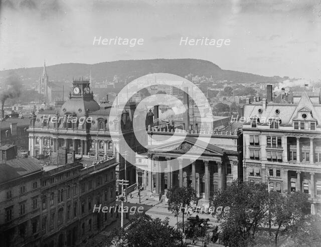 Montreal from the Church of Notre Dame, c1900. Creator: Unknown.