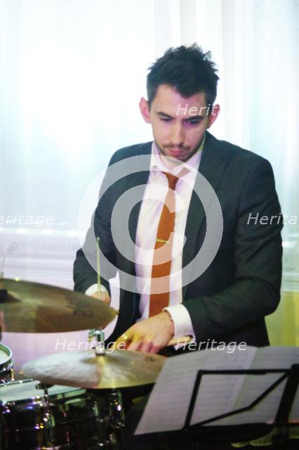 Ed Richardson, Watermill Jazz Club, Dorking Surrey, 24 Sept 2019. Creator: Brian O'Connor.