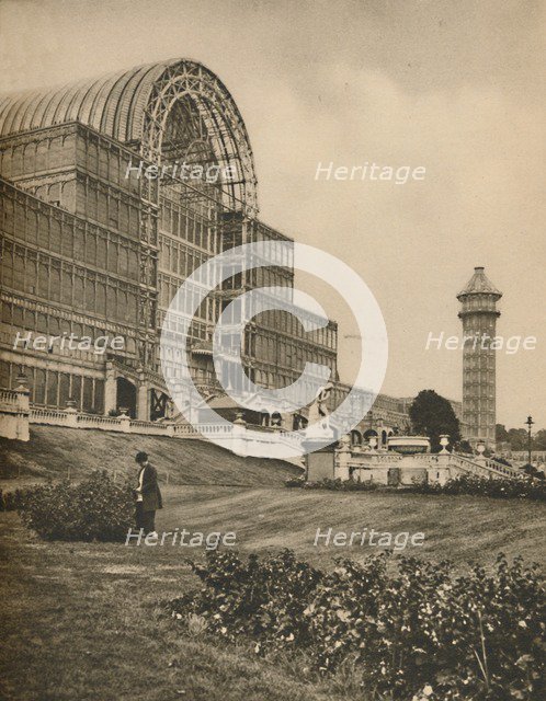 'Glass and Girders of the Crystal Palace at Sydenham', c1935. Creator: Donald McLeish.