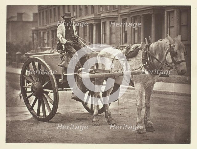 The Water-Cart, 1881. Creator: John Thomson.
