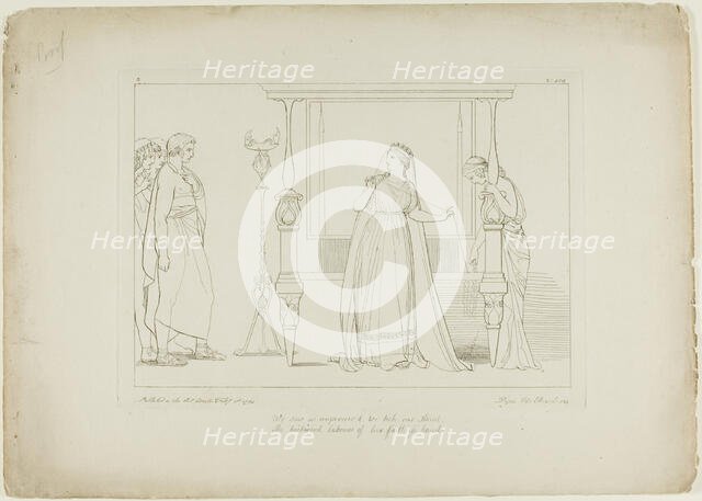 Illustration to Pope's Odyssey, 1793. Creator: Tommaso Piroli.