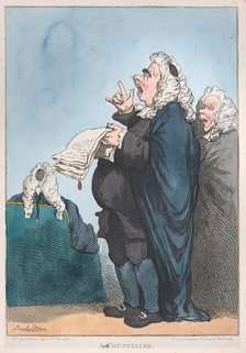 A Counciller [sic], January 1, 1801., January 1, 1801. Creator: Thomas Rowlandson.